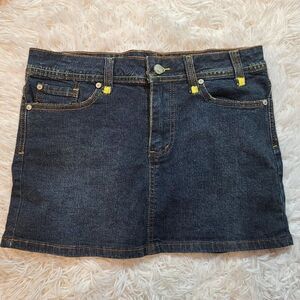 Princess Jeans Juniors' Embellished Denim Skirt